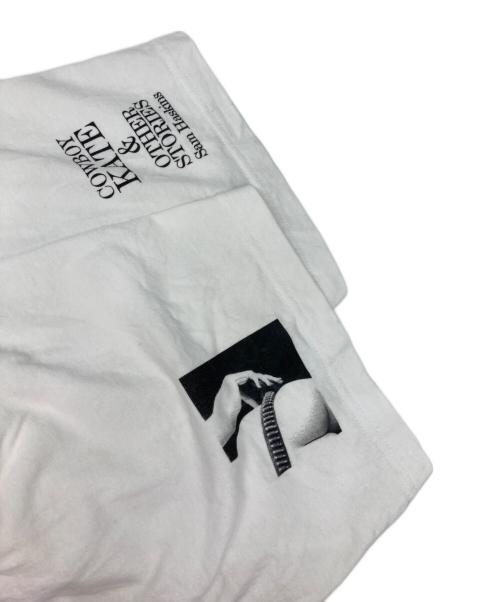 MINEDENIM（マインデニム）MINEDENIM (マインデニム) stie-lo (スティーロー) Sam Haskins カウボーイ・ケイト フォト Tシャツ ホワイト サイズ:XLの古着・服飾アイテム