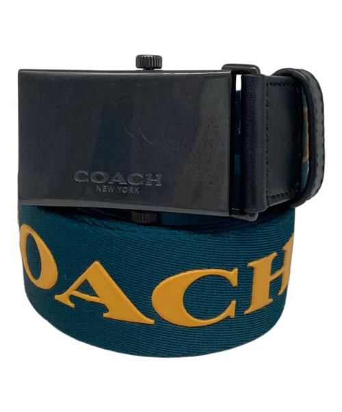 COACH（コーチ）COACH (コーチ) ベルト ネイビーの古着・服飾アイテム