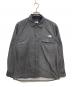 THE NORTH FACE（ザ ノース フェイス）の古着「L/S NYLON DENIM NUPTSE SHIRT」｜グレー