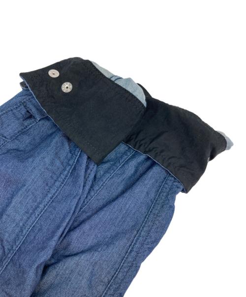 THE NORTH FACE（ザ ノース フェイス）THE NORTH FACE (ザ ノース フェイス) L/S NYLON DENIM NUPTSE SHIRT インディゴ サイズ:XLの古着・服飾アイテム