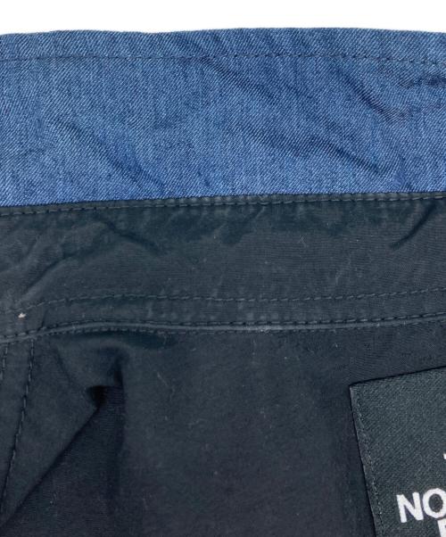 THE NORTH FACE（ザ ノース フェイス）THE NORTH FACE (ザ ノース フェイス) L/S NYLON DENIM NUPTSE SHIRT インディゴ サイズ:XLの古着・服飾アイテム