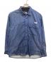 THE NORTH FACE（ザ ノース フェイス）の古着「L/S NYLON DENIM NUPTSE SHIRT」｜インディゴ