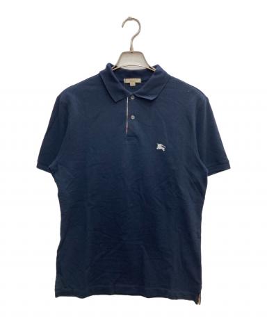 新品未使用タグ付▲Burberry バーバリー ポロシャツ 紺 80s～90s 中古・古着通販】BURBERRY (バーバリー) ポロシャツ ネイビー サイズ:L