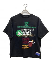 WIND AND SEA×NBA（ウィンダンシー×エヌビーエー）の古着「Multi-Technique Graphic Tee」｜ブラック