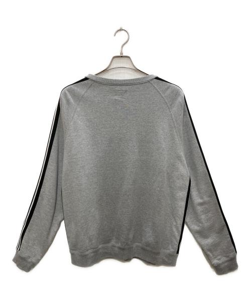 Needles（ニードルズ）Needles (ニードルズ) Track Crew Neck Cotton Jersey グレー サイズ:Ｍの古着・服飾アイテム