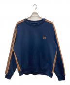Needlesニードルズ）の古着「Track Crew Neck Shirt」｜ネイビー