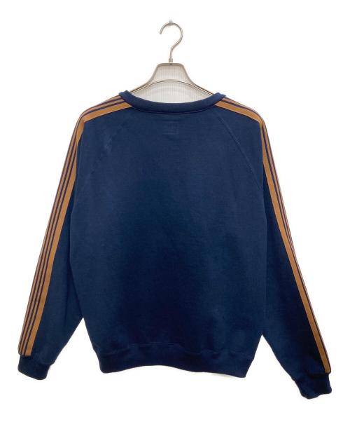 Needles（ニードルズ）Needles (ニードルズ) Track Crew Neck Shirt ネイビー サイズ:Mの古着・服飾アイテム