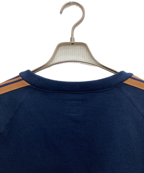 Needles（ニードルズ）Needles (ニードルズ) Track Crew Neck Shirt ネイビー サイズ:Mの古着・服飾アイテム