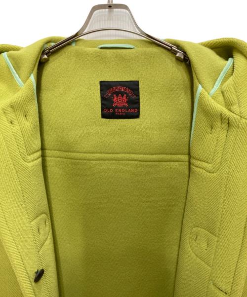 OLD ENGLAND（オールドイングランド）OLD ENGLAND (オールドイングランド) ダッフルコート 黄緑 サイズ:表記無の古着・服飾アイテム