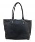 PRADA (プラダ) ロゴジャガードトートバッグ ブラック：15000円