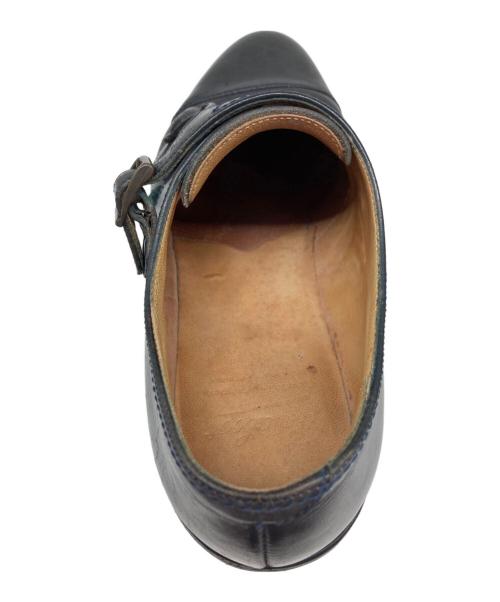 PARABOOT（パラブーツ）PARABOOT (パラブーツ) WILLIAM ダブルモンクストラップシューズ ブラック サイズ:8 1/2の古着・服飾アイテム