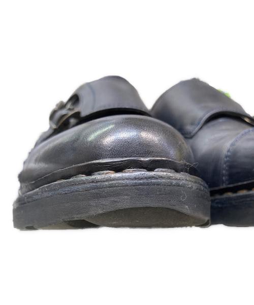 PARABOOT（パラブーツ）PARABOOT (パラブーツ) WILLIAM ダブルモンクストラップシューズ ブラック サイズ:8 1/2の古着・服飾アイテム