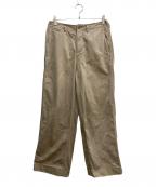 FRAMeWORKフレームワーク）の古着「OVER SIZED CHINO パンツ」｜ベージュ
