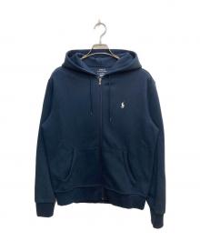 POLO RALPH LAUREN（ポロ・ラルフローレン）の古着「ジップパーカー」｜ネイビー