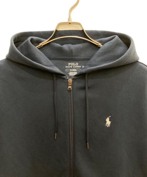POLO RALPH LAUREN（ポロ・ラルフローレン）POLO RALPH LAUREN (ポロ・ラルフローレン) ジップパーカー ネイビー サイズ:Mの古着・服飾アイテム