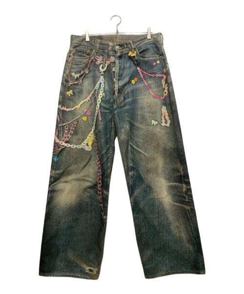 Acne studios（アクネ ストゥディオズ）Acne studios (アクネ ストゥディオズ) Baggy Fit Jeans - 1981M/バギーパンツ インディゴ サイズ:50の古着・服飾アイテム