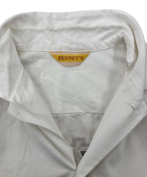 PENNEYS（ペニーズ）penneys (ペニーズ) 刺繍グアテマラシャツ ホワイト サイズ:Lの古着・服飾アイテム