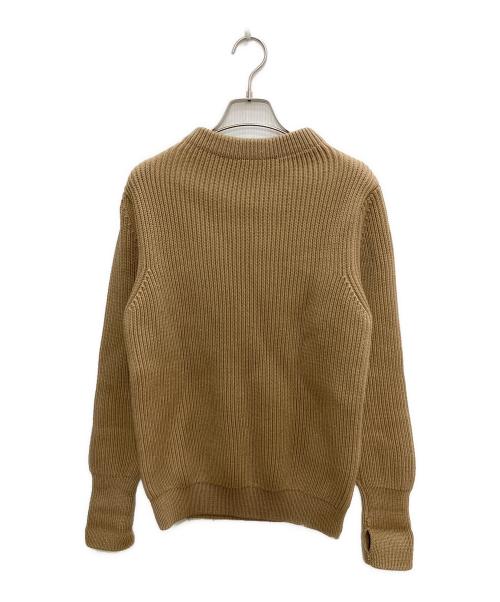ANDERSEN-ANDERSEN（アンデルセン アンデルセン）ANDERSEN-ANDERSEN (アンデルセン アンデルセン) リブ編みニット ベージュ サイズ:Sの古着・服飾アイテム