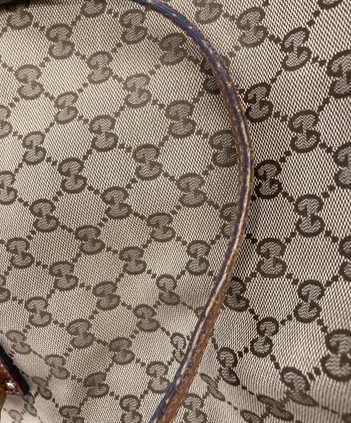 GUCCI（グッチ）GUCCI (グッチ) GGキャンバスハンドバッグ ベージュの古着・服飾アイテム