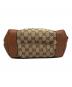 中古・古着 GUCCI (グッチ) GGキャンバスハンドバッグ ベージュ：13000円