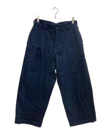 LEVI'S（リーバイス）の古着「BLUETAB™ プリーツトラウザー ジーンズ」｜ブラック