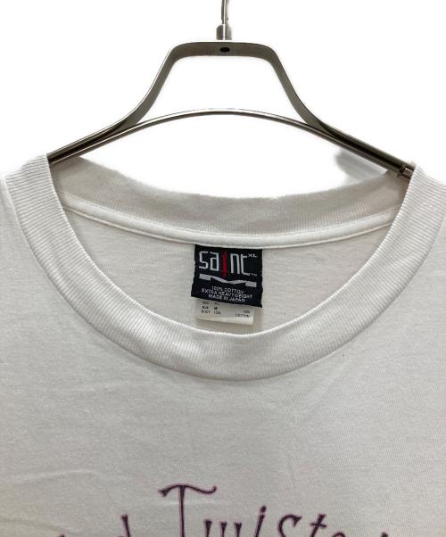 SAINT MICHAEL（セントマイケル）SAINT MICHAEL (セントマイケル) SEAN WOTHERSPOON (ショーン・ワザーズプーン) SW SS T-SHIRT/TWISTED SAINT / WHT ホワイト サイズ:XLの古着・服飾アイテム