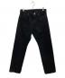 SAINT MICHAEL（セントマイケル）の古着「BLACK DENIM PANTS(STRAIGHT)」｜ブラック