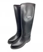 Traditional Weatherwearトラディショナルウェザーウェア）の古着「ロングレインブーツ」｜ブラック