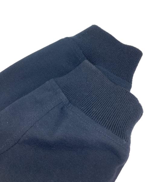 LACOSTE（ラコステ）LACOSTE (ラコステ) ラミネート スタンドカラーブルゾン ネイビー サイズ:Sの古着・服飾アイテム