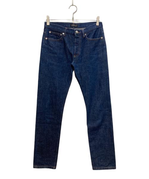 A.P.C.（アーペーセー）A.P.C. (アーペーセー) PETIT NEW STANDARD デニムパンツ インディゴ サイズ:W29の古着・服飾アイテム
