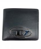 DIESELディーゼル）の古着「Leather bi-fold wallet」｜ブラック