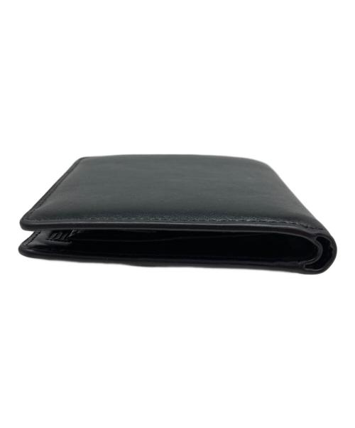DIESEL（ディーゼル）DIESEL (ディーゼル) Leather bi-fold wallet ブラックの古着・服飾アイテム