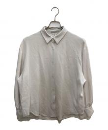 Plage（プラージュ）の古着「double cloth modern シャツ」｜ベージュ