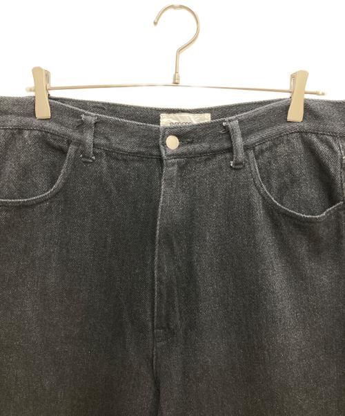 everyone（エブリワン）everyone (エブリワン) SOFT DENIM PANTS ブラック サイズ:Lの古着・服飾アイテム