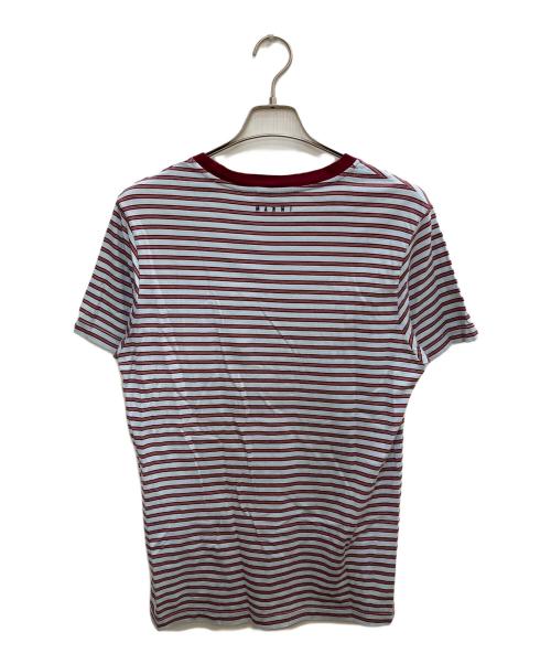 MARNI（マルニ）MARNI (マルニ) 半袖ボーダーTシャツ ブルー サイズ:46の古着・服飾アイテム