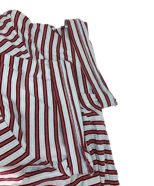 MARNI（マルニ）MARNI (マルニ) 半袖ボーダーTシャツ ブルー サイズ:46の古着・服飾アイテム