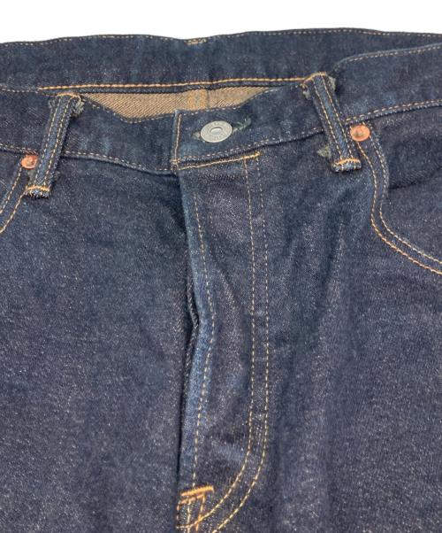 ONI DENIM（オニデニム）ONI DENIM (オニデニム) Relax Tapered 15oz Stretch Denim Grayish Olive Topping インディゴ サイズ:W36の古着・服飾アイテム