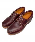 Timberlandティンバーランド）の古着「HS 3 EYE LUG 50009 BURGUNDY シューズ」｜レッド