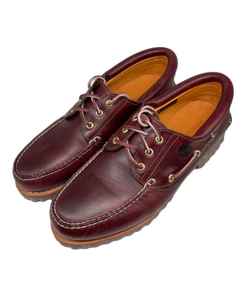 Timberland（ティンバーランド）Timberland (ティンバーランド) HS 3 EYE LUG 50009 BURGUNDY シューズ レッド サイズ:27の古着・服飾アイテム