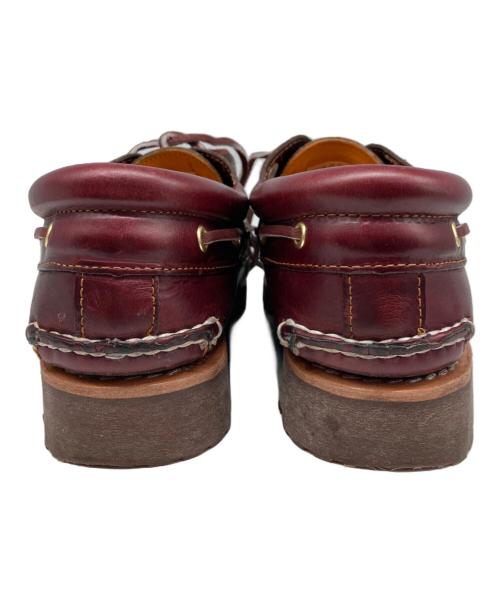 Timberland（ティンバーランド）Timberland (ティンバーランド) HS 3 EYE LUG 50009 BURGUNDY シューズ レッド サイズ:27の古着・服飾アイテム