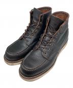 RED WINGレッドウィング）の古着「6-inch Classic Moc ブーツ」｜ブラック