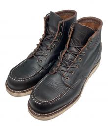 RED WING（レッドウィング）の古着「6-inch Classic Moc ブーツ」｜ブラック