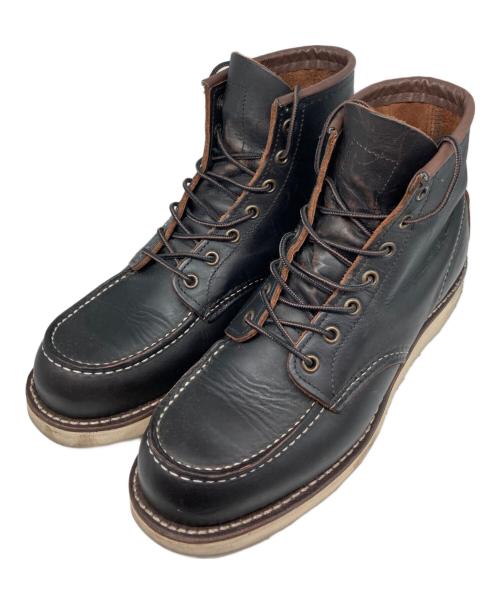 RED WING（レッドウィング）RED WING (レッドウィング) 6-inch Classic Moc ブーツ ブラック サイズ:26.5の古着・服飾アイテム