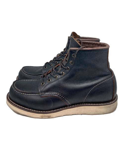 RED WING（レッドウィング）RED WING (レッドウィング) 6-inch Classic Moc ブーツ ブラック サイズ:26.5の古着・服飾アイテム