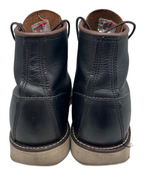 RED WING（レッドウィング）RED WING (レッドウィング) 6-inch Classic Moc ブーツ ブラック サイズ:26.5の古着・服飾アイテム