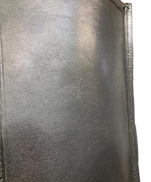 LIFESTYLIST（ライフスタイリスト）LIFESTYLIST (ライフスタイリスト) LEATHER TOTE NOTEBOOK BAG ブラックの古着・服飾アイテム