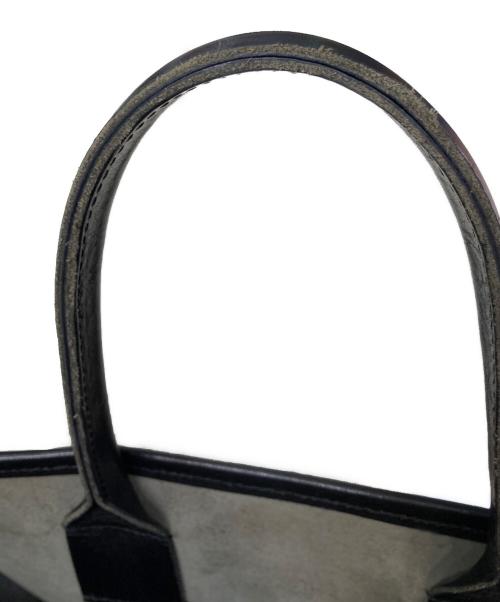 LIFESTYLIST（ライフスタイリスト）LIFESTYLIST (ライフスタイリスト) LEATHER TOTE NOTEBOOK BAG ブラックの古着・服飾アイテム