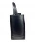 LIFESTYLIST (ライフスタイリスト) LEATHER TOTE NOTEBOOK BAG ブラック：18000円