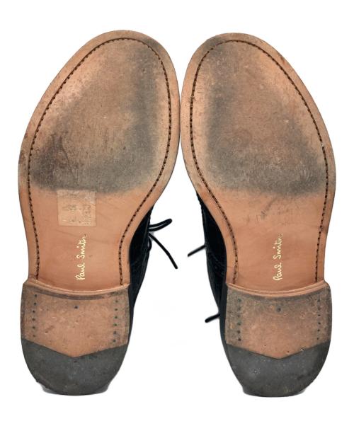Tricker's（トリッカーズ）Tricker's (トリッカーズ) PAUL SMITH (ポールスミス) ウィングチップ カントリーブーツ ブラック サイズ:size8の古着・服飾アイテム