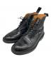 Tricker's（トリッカーズ）の古着「ウィングチップ カントリーブーツ」｜ブラック
